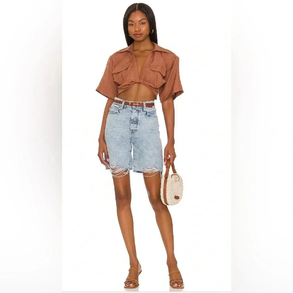 Lovers & Friends DEVON HIGH RISE 90'S CUT OFF | NEW | 28